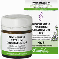 Biochemie 8 Natrium Chloratum D6 Tabletten Bombastus-werke ag 80 Stück - ab 2,54 €