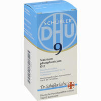 Biochemie 9 Natrium Phosphoricum D12 Tabletten Dhu-arzneimittel 200 Stück - ab 2,66 €