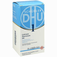 Biochemie 1 Calcium Fluoratum D6 Tabletten DHU-Arzneimittel 200 Stück - ab 7,16 €
