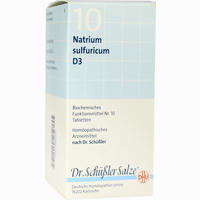 Biochemie Dhu 10 Natrium Sulfuricum D3 Tabletten 420 Stück