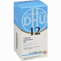 Biochemie 12 Calcium Sulfuricum D6 Tabletten Dhu-arzneimittel gmbh & co. kg 200 Stück - ab 3,10 €