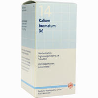 Biochemie Dhu 14 Kalium Bromatum D6 Tabletten 420 Stück