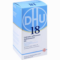 Biochemie 18 Calcium Sulfuratum D6 Tabletten 200 Stück - ab 4,40 €