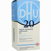 Biochemie 20 Kalium Aluminium Sulfuricum D12 Tabletten 200 Stück - ab 3,75 €