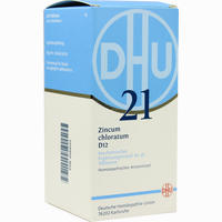 Biochemie 21 Zincum Chloratum D12 Tabletten Dhu-arzneimittel 200 Stück - ab 2,94 €