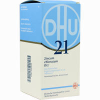 Biochemie 21 Zincum Chloratum D12 Tabletten Dhu-arzneimittel gmbh & co. kg 200 Stück - ab 3,95 €