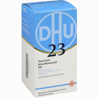 Biochemie 23 Natrium Bicarbonicum D6 Tabletten Dhu-arzneimittel gmbh & co. kg 200 Stück - ab 3,73 €