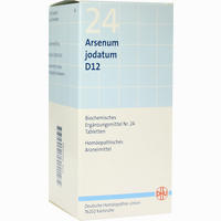 Biochemie 24 Arsenum Jodatum D12 Tabletten 200 Stück - ab 2,96 €