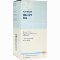 Biochemie 24 Arsenum Jodatum D12 Tabletten 200 Stück - ab 7,37 €