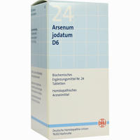Biochemie 24 Arsenum Jodatum D6 Tabletten 200 Stück - ab 2,96 €