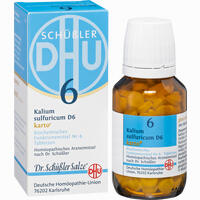 Biochemie Dhu 6 Kalium Sulfuricum D6 Karto Tabletten 200 Stück