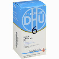 Biochemie 6 Kalium Sulfuricum D6 Tabletten 200 Stück - ab 3,10 €