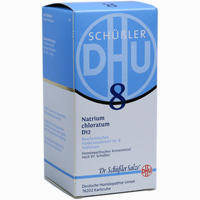 Biochemie 8 Natrium Chloratum D12 Tabletten Dhu-arzneimittel gmbh & co. kg 200 Stück - ab 3,36 €
