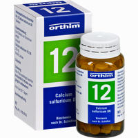 Biochemie Orthim Nr. 12 Calcium Sulfuricum D6 Tabletten 100 Stück