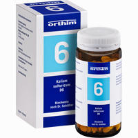 Biochemie Orthim Nr.6 Kalium Sulfuricum D6 Tabletten 400 Stück 