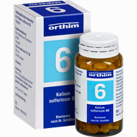 Biochemie Orthim Nr. 6 Kalium Sulfuricum D6 Tabletten 100 Stück