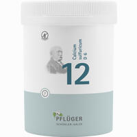 Biochemie Pflüger Nr. 12 Calcium Sulfuricum D6 Tabletten 100 Stück - ab 2,98 €