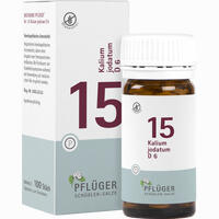 Biochemie Pflüger Nr. 15 Kalium Jodatum D6 Tabletten 100 Stück - ab 2,82 €