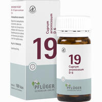 Biochemie Pflüger Nr. 19 Cuprum Arsenicosum D6 Tabletten 100 Stück - ab 2,89 €