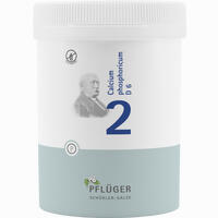 Biochemie Pflüger Nr. 2 Calcium Phosphoricum D6 Tabletten 1000 Stück - ab 2,88 €