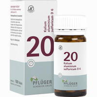 Biochemie Pflüger Nr. 20 Kalium Aluminium Sulfuricum D6 Tabletten 100 Stück - ab 2,89 €