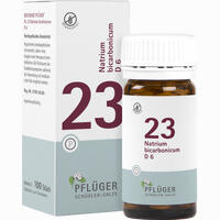 Biochemie Pflüger Nr. 23 Natrium Bicarbonicum D6 Tabletten 100 Stück - ab 2,90 €