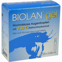 Biolan Gel Augentropfen 20 x 0.45 ml - ab 8,36 €