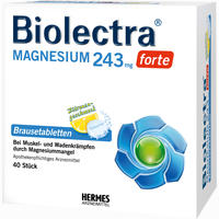 Biolectra Magnesium 243 Forte Zitrone Brausetabletten 20 Stück - ab 6,13 €