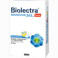 Biolectra Magnesium 243 Forte Zitrone Brausetabletten 20 Stück - ab 6,64 €