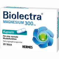 Biolectra Magnesium 300 Kapseln  20 Stück - ab 5,94 €