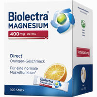 Biolectra Magnesium 400mg Ultra Direct Orange 100 Stück