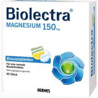 Biolectra Magnesium Brausetabletten 20 Stück - ab 7,77 €