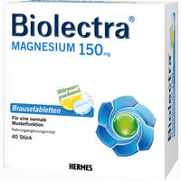 Biolectra Magnesium Brausetabletten 20 Stück - ab 8,36 €