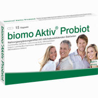 Biomo Aktiv Probiot Kapseln 15 Stück - ab 5,19 €