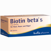 Biotin Beta 5 Tabletten  90 Stück