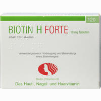 Biotin H Forte Tabletten  40 Stück - ab 7,78 €