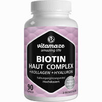 Biotin Haut Komplex Hochdosiert + Kollagen 90 Stück