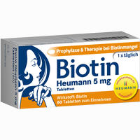 Biotin Heumann 5mg Tabletten  60 Stück 