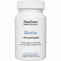 Biotin Hochdosiert + Lecithin Vegan 120 Stück