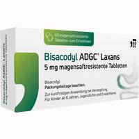 Bisacodyl Adgc Laxans 5 Mg Magensaftresistente Tabletten 20 Stück - ab 1,38 €