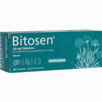 Bitosen 20mg Tabletten 10 Stück - ab 2,72 €