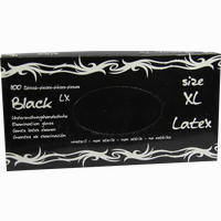 Black Lx Latex Pf Gr. Xl Unsteril Handschuhe 100 Stück