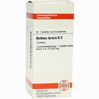 Boletus Laricis D3 Tabletten 80 Stück 