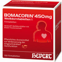 Bomacorin 450mg Weißdorntabletten N Filmtabletten 50 Stück - ab 0,00 €