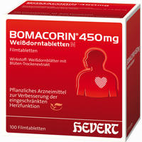 Bomacorin 450mg Weißdorntabletten N Filmtabletten 100 Stück 
