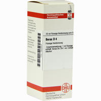 Borax D4 Dilution 20 ml - ab 7,84 €