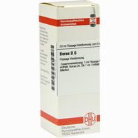 Borax D6 Dilution DHU-Arzneimittel GmbH & Co. KG 20 ml
