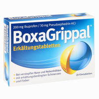 Boxagrippal Erkältungstabletten 200mg/30mg Filmtabletten 20 Stück - ab 4,64 €