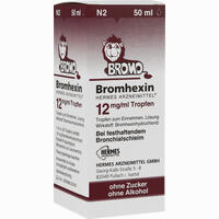 Bromhexin Hermes Arzneimittel 12 Mg/ml Tropfen  30 ml - ab 3,58 €