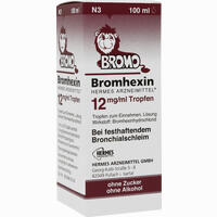 Bromhexin Hermes Arzneimittel 12 Mg/ml Tropfen  30 ml - ab 3,62 €